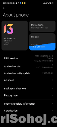 Redmi note 10 pro max